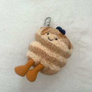 Jellycat Amuseables FRAN pancakes Bag Charm FAO NYC Exclusive Authentic